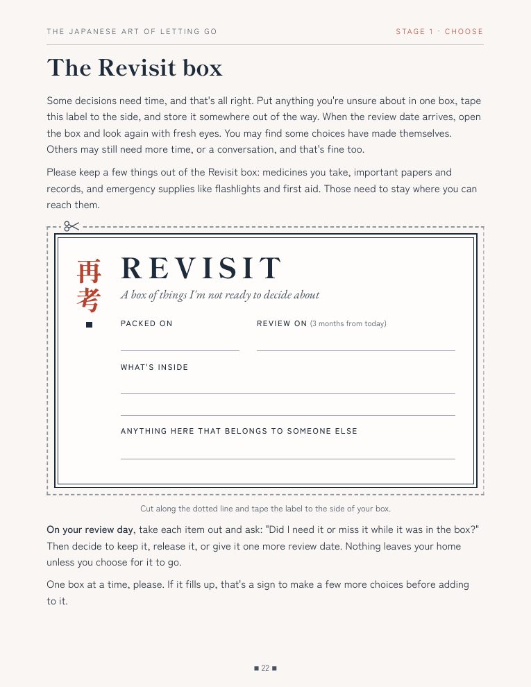 Revisit box page